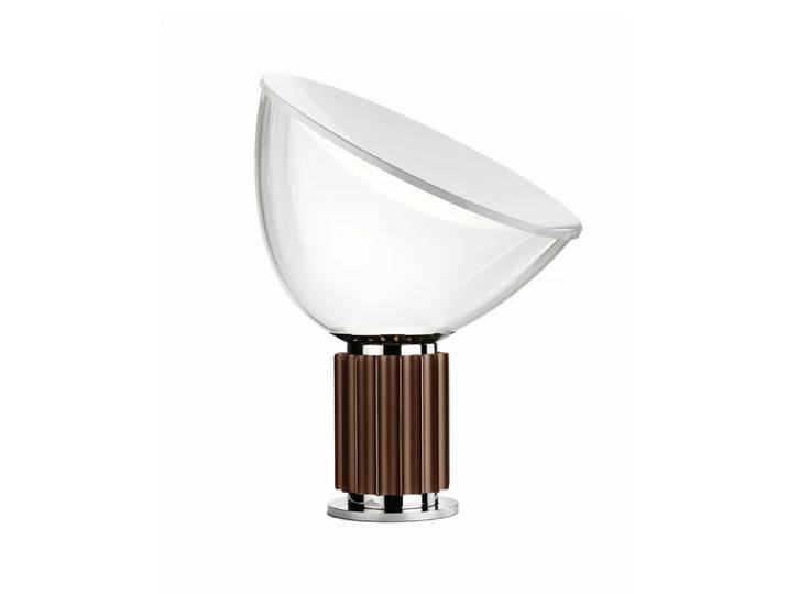 Flos Lampe de table Taccia PMMA Bronze, LED