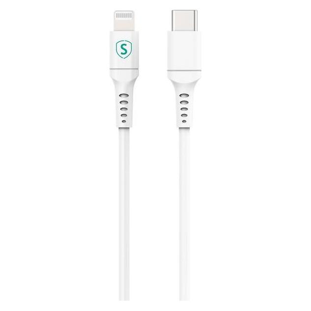 SIGN USB-C for Lightning-Cable 2m, MFi, 3A, 20W - White (2 m, 60 W) (SN-220PD)