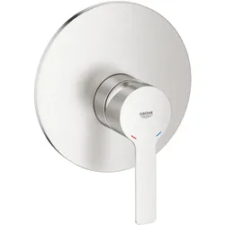 Grohe, Duscharmatur + Badewannenarmatur, Einhand-Brausebatterie Lineare supersteel