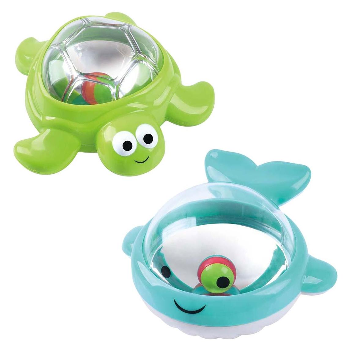 Play Tub Twinklers - Wal und Schildkröte, 2 Stück. (57290709)