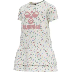 hummel hmlAURORA kurzarm Baby-Kleid 9806 - marshmallow 62
