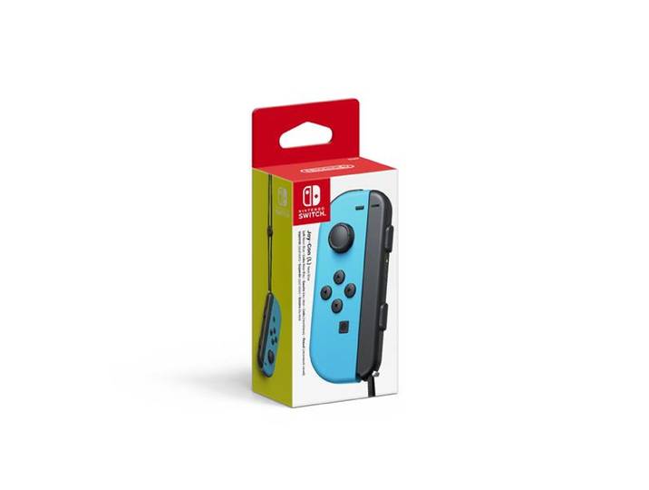 Manettes Joy-Con gauche bleu néon (SWITCH)