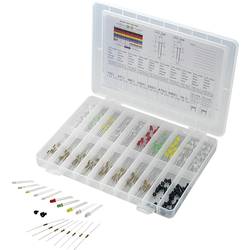 TRU COMPONENTS STD-LEDS LED-Sortiment Rot, Grün, Gelb, Blau, Weiß Rund 3 mm, 5 mm 1564910