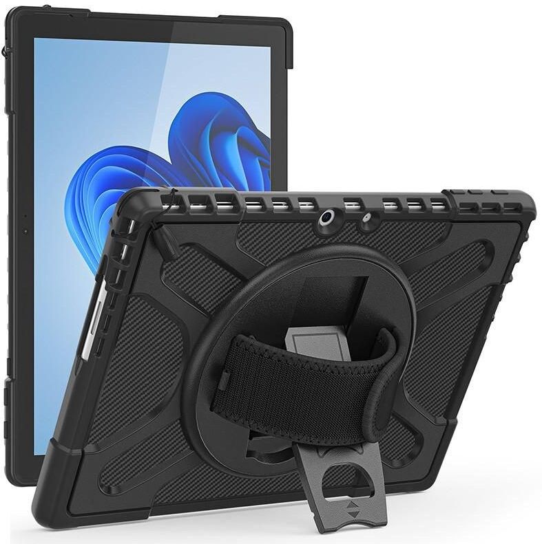 eSTUFF ATLANTA Defender Case for Microsoft Surface Pro 11/10/9 - Black