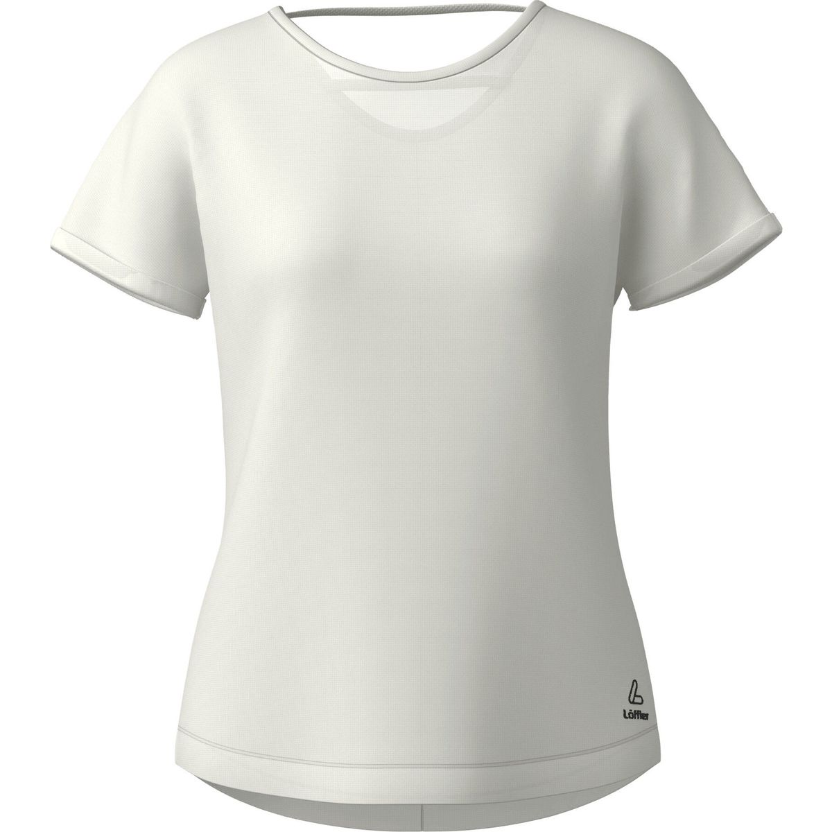 Löffler Women Loose Shirt Mono RC creme white (104) 40 30554-104-40