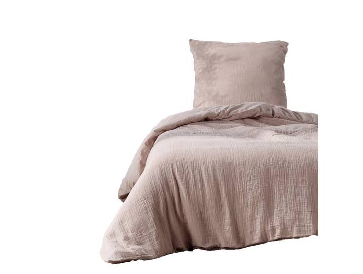 Douceur d´intérieur Bettwäsche Angelia 140/200 cm, Beige, Naturmaterialen, 200x140 cm, Heimtextilien, Bettwäsche & Leintücher, Bettwäsche