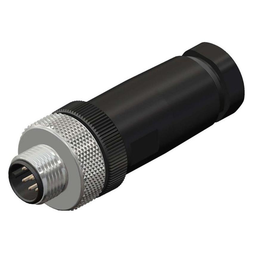 RS PRO M12 Rundsteckverbinder Buchse zur Kabelmontage, 8-polig 2A IP67 (2080570)