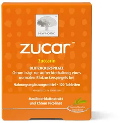 NEW NORDIC zucar Zuccarin 120 St Tabletten