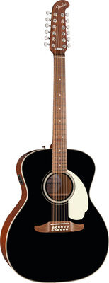Fender CA DLX Villager E BLK Schwarz