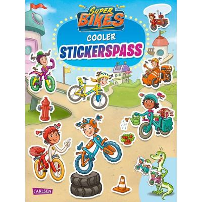 SUPERBIKES Cooler Sticker Spaß, Taschenbuch von Hanna Sörensen, Carlsen, 978-3-551-27183-9