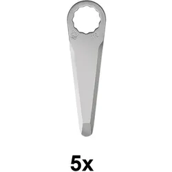 Fein Super Cut 5er Pack Dichtstoff Fugen Schneidmesser gerade Form 116