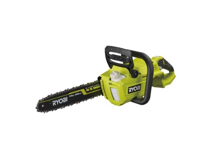 RYOBI Tronçonneuse Brushless 36V MAX POWER RY36CSX35A-0 – Abattage\, Débitage de Bûches\, Élagage et Coupe de Bois de Chauffage\, Guide 35 cm\, Chaîne Haute Vitesse\, Sans Batterie ni Chargeur