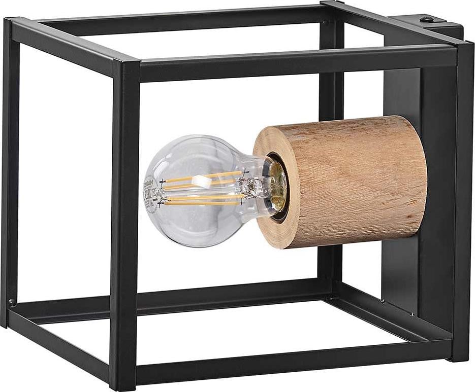 Ledvance Decor Nairobi wandlamp, zwart, met E27 fitting