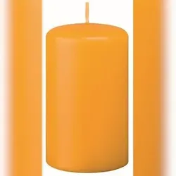 Kopschitz Kerzen Kerzen Stumpenkerzen Mais, 80 x 80 mm, 8 Stück