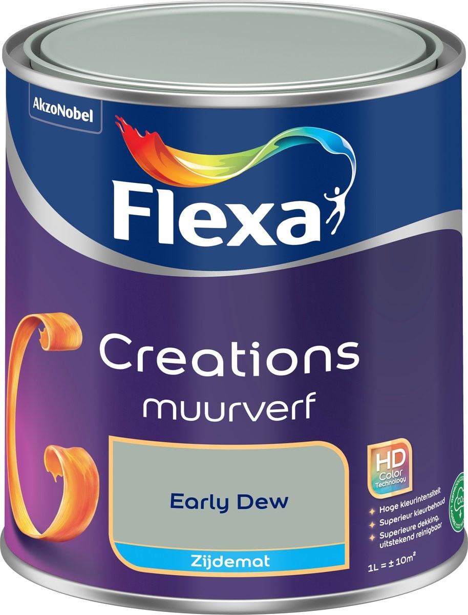 Flexa Creations Muurverf Zijdemat - Early Dew - 1 l