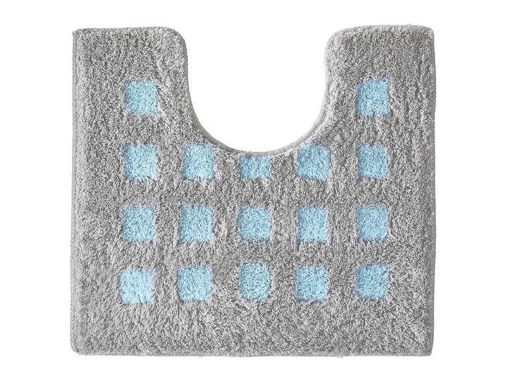 Tapis contour WC Boxes 55 x 2 x 50cm Turquoise/Gris