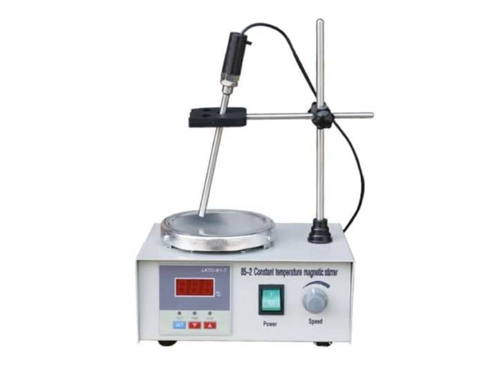 85-2 Labor-Magnetrührer, Heizplatte, Digitalanzeige, 2200 U/min, verstellbar, Rührmaschine, Mixer, Laborrührer Für den Heimwerkergebrauch