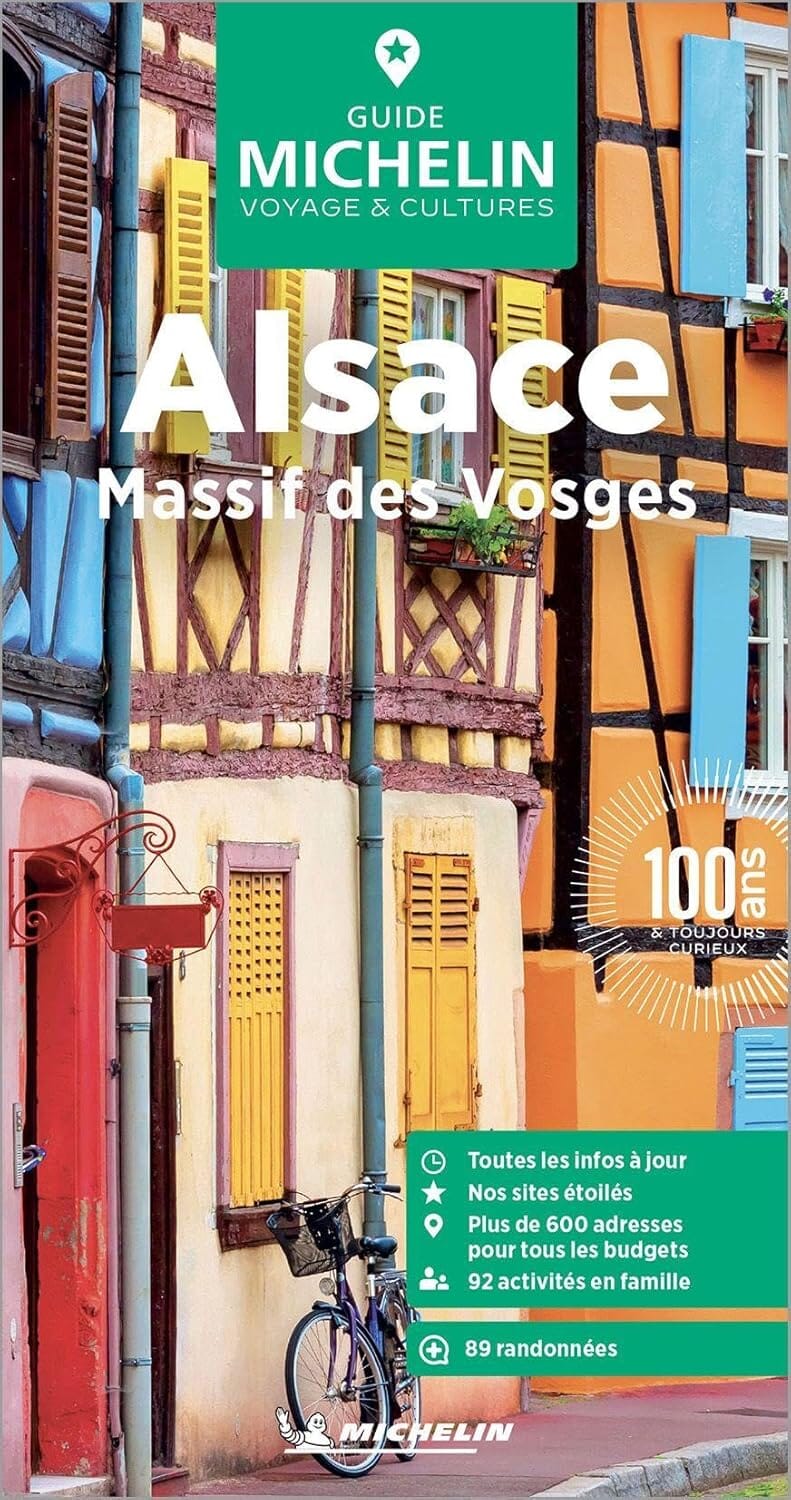 Guide Vert - Alsace, Massif des Vosges 2026   Michelin