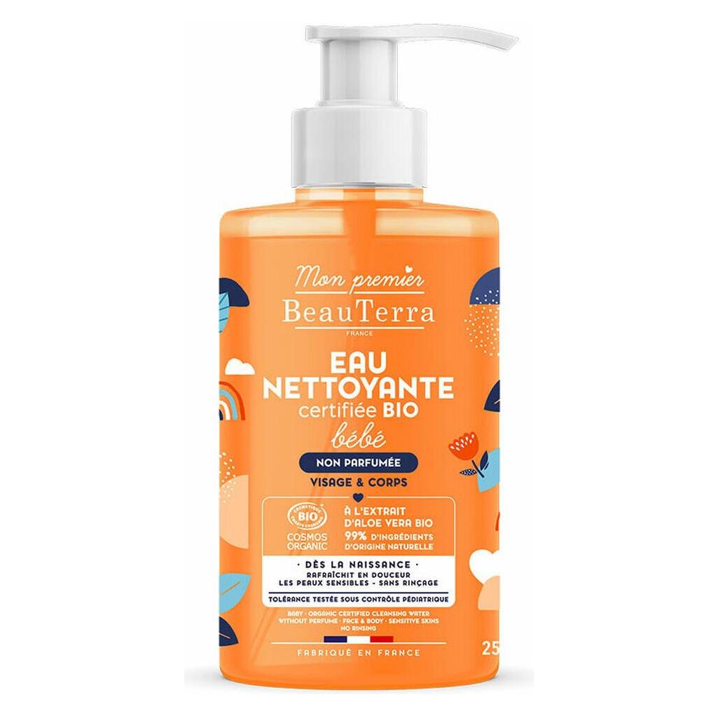 BeauTerra Baby-Mizellenwasser ohne Parfum Bio Fl 750 ml (12338)