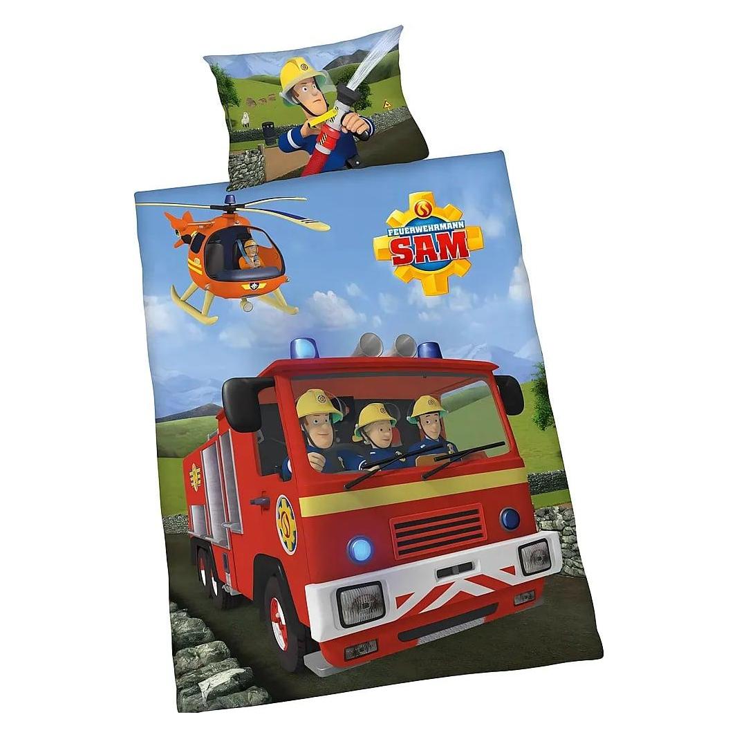 Babybest Feuerwehrmann Sam (100 x 135 cm, 60 x 40 cm) (2470402063)