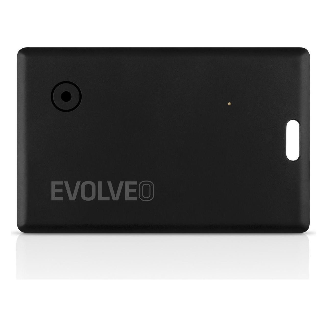 Evolveo TrackCard, Bluetooth lokátor s Apple Find My, černý (Apple Find My) (TRACKCARD-BK)