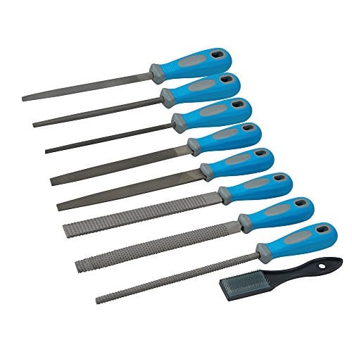 Silverline 9-delige vijl en rasp set