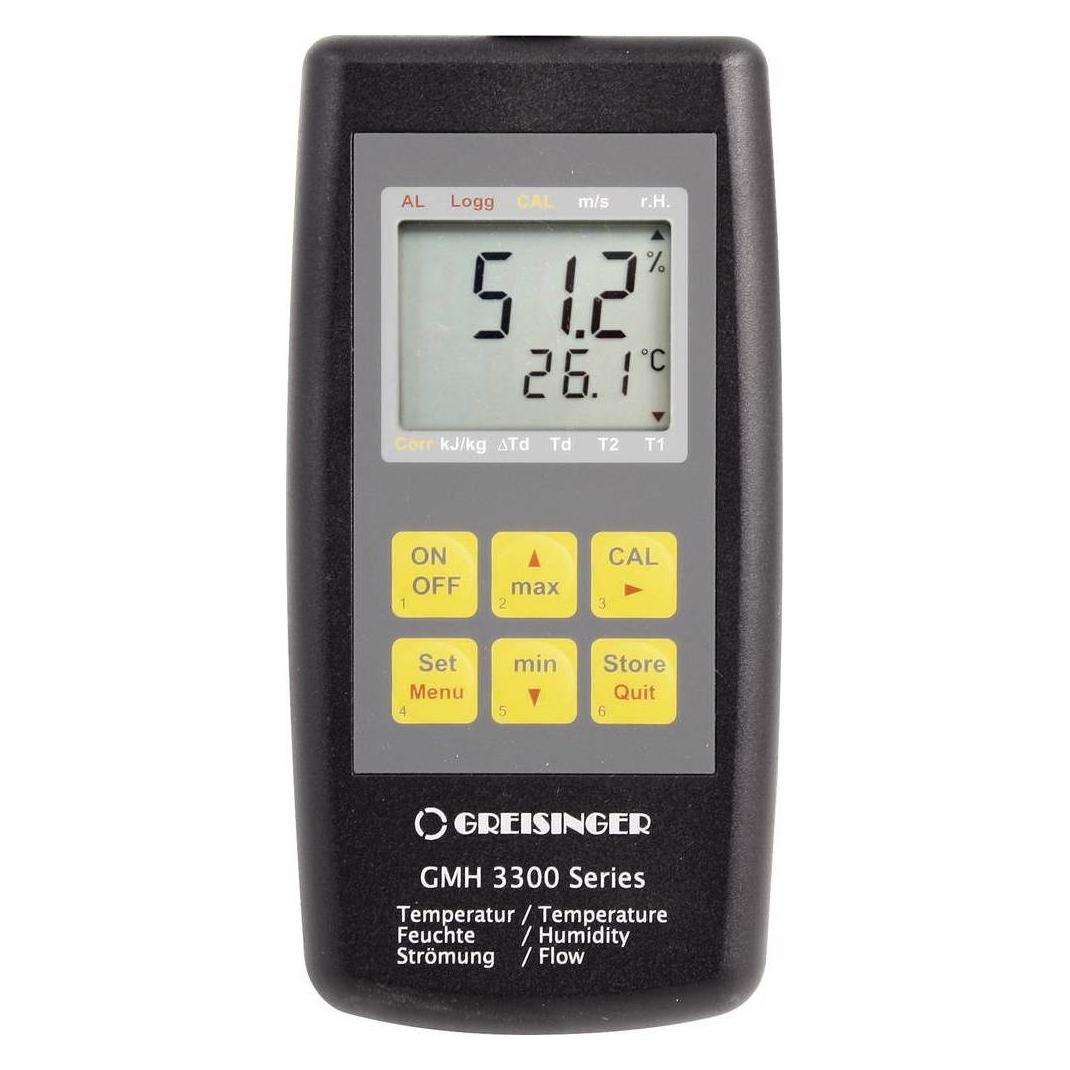 Greisinger Luftfeuchtemessgerät (Hygrometer) GMH 3351 0 % rF 100 Datenloggerfunktion (478450)