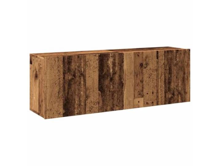 Helloshop26 TV-Möbel zur Wandmontage, praktischer Stauraum, 60 x 30 x 41 cm, aus Holz, Holz, 2 Stück, 02_0051163