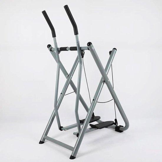 Übungsmaschine - Aerobics Stepper - Faltbares Design - 58x88x151 cm - Silber