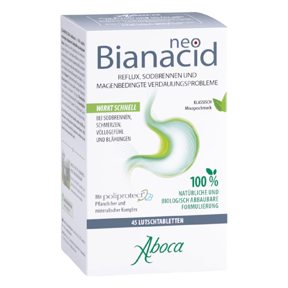 ABOCA S.P.A. SOCIETA' AGRICOLA NeoBianacid Lutschtabletten Minzgeschmack bei Sodbrennen 11173206