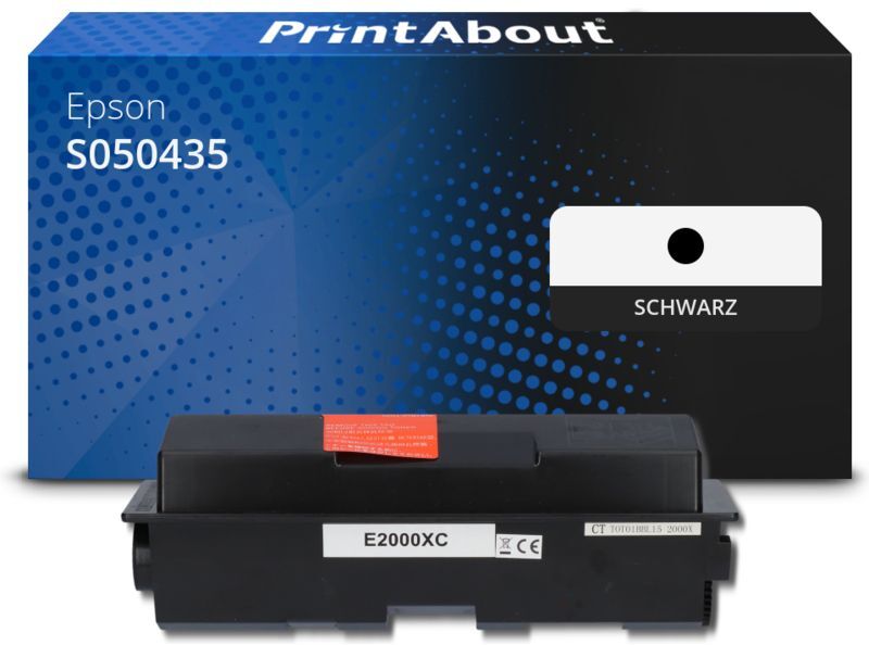 PrintAbout Toner kompatibel mit Epson S050435 - Schwarz