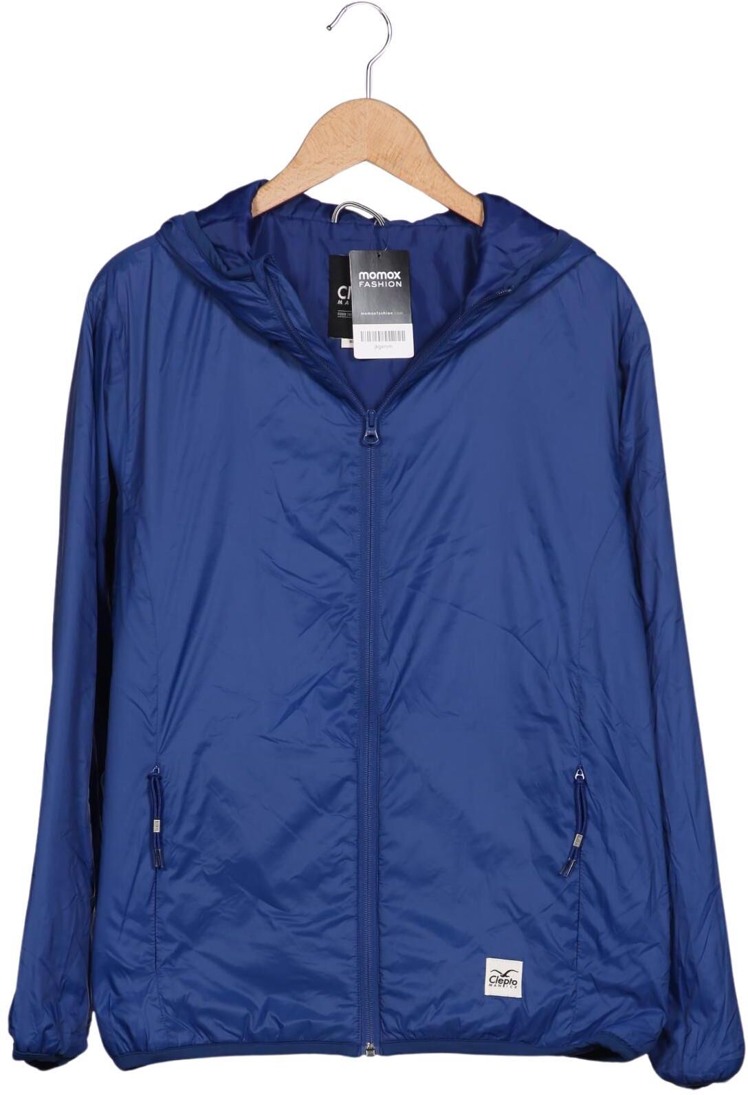 Cleptomanicx Herren Jacke, Blau, Gr. S, Synthetik - Second Hand