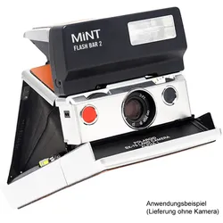 Flash Bar 2 (Polaroid SX70) Blitzschiene mit 2 Farbfiltern