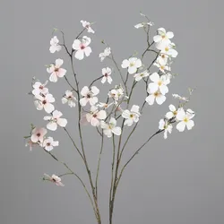Kunstblume Cornusblüte (BHT 40x126x20 cm) - rosa - BHT 40x126x20 cm