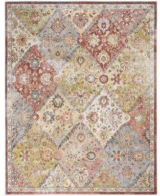 Nourison Juniper Floral Colorful Transitional Area Rug