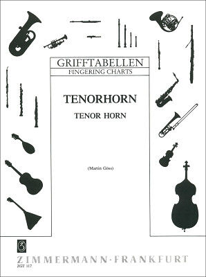 Zimmermann Verlag Grifftabelle Tenorhorn