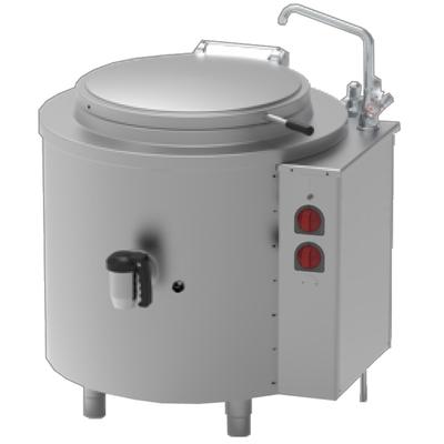 EURAST - Zylindrischer kesssel für gas 500 liter indirekte wärme - 1420x1300x1050 mm - 55 Kw - 18614500