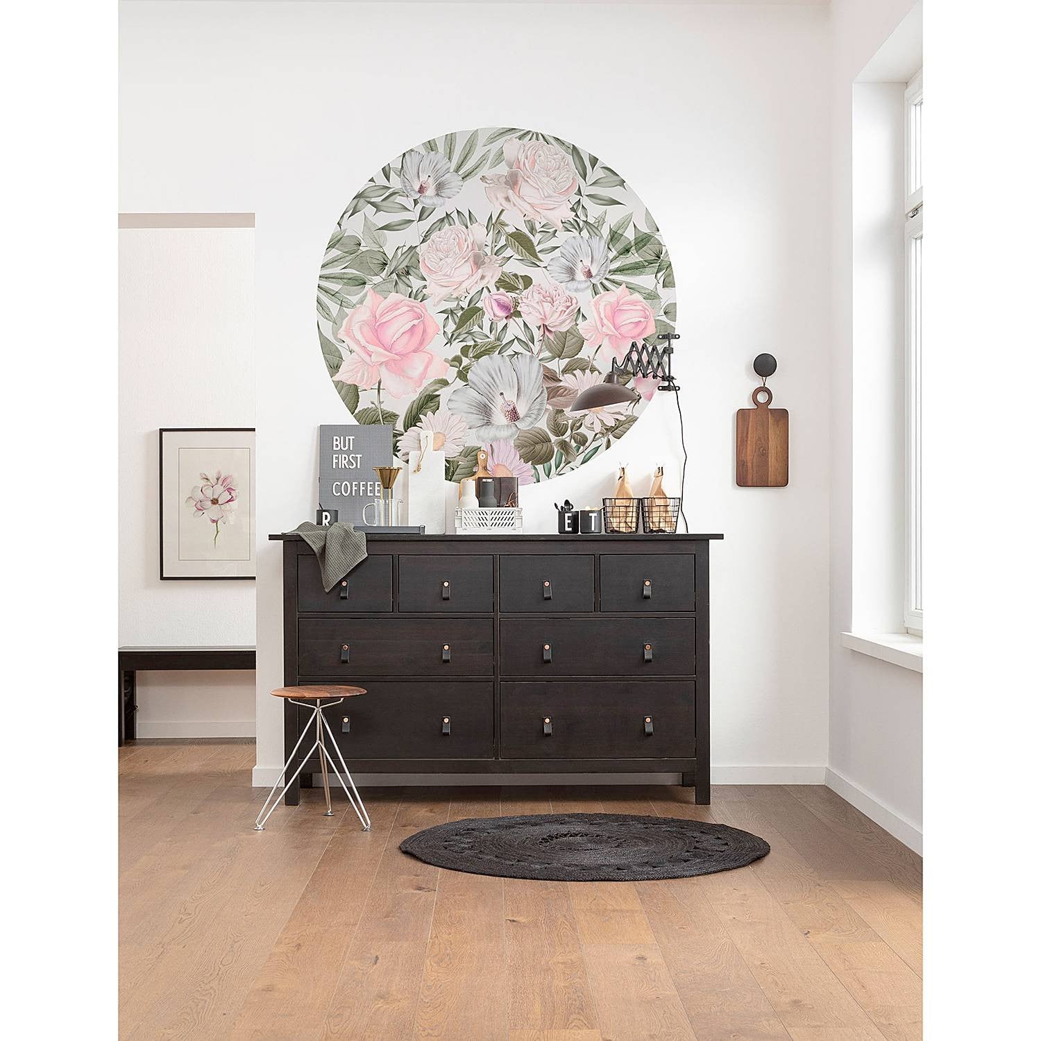 home24 Vlies-fotobehang Daphne 125 x 125 cm