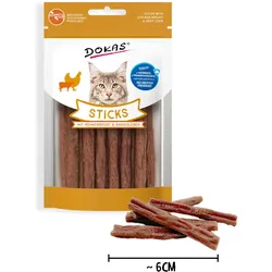 Dokas Sticks  mit  Hühnerbrust & Rinderleber 10x30 g