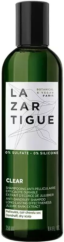 Lazartigue Clear Anti-Dandruff Shampoo for Dry Scalp 250 ml