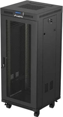 Lanberg STEHENDER RACK-SCHRANK 19" 27HE 600X600 SCHWARZ