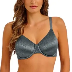 Wacoal BH Back Appeal Underwire Bra Grafit Nylon E 70 Damen