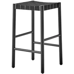 &Tradition Betty TK7 Barhocker, höhe 66 cm, eiche schwarz / gewebe schwarz