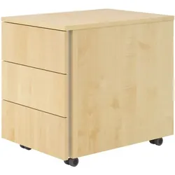 BaseLite Rollcontainer »Base« Ahorn, 39.5x51x54.8 cm