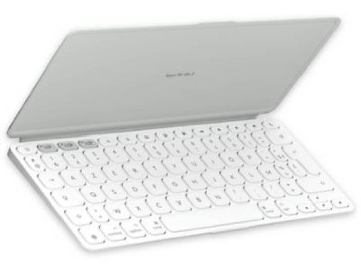 Logitech - Etui Keys-To-Go 2 Ipad Gris Pale