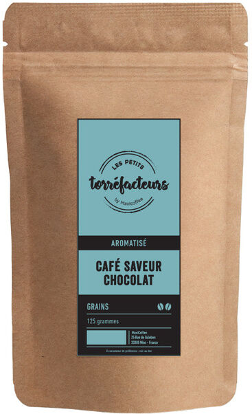 Les Petits Torréfacteurs - Schokolade Aromatisierte Kaffeebohnen 125 G - MaxiCoffee