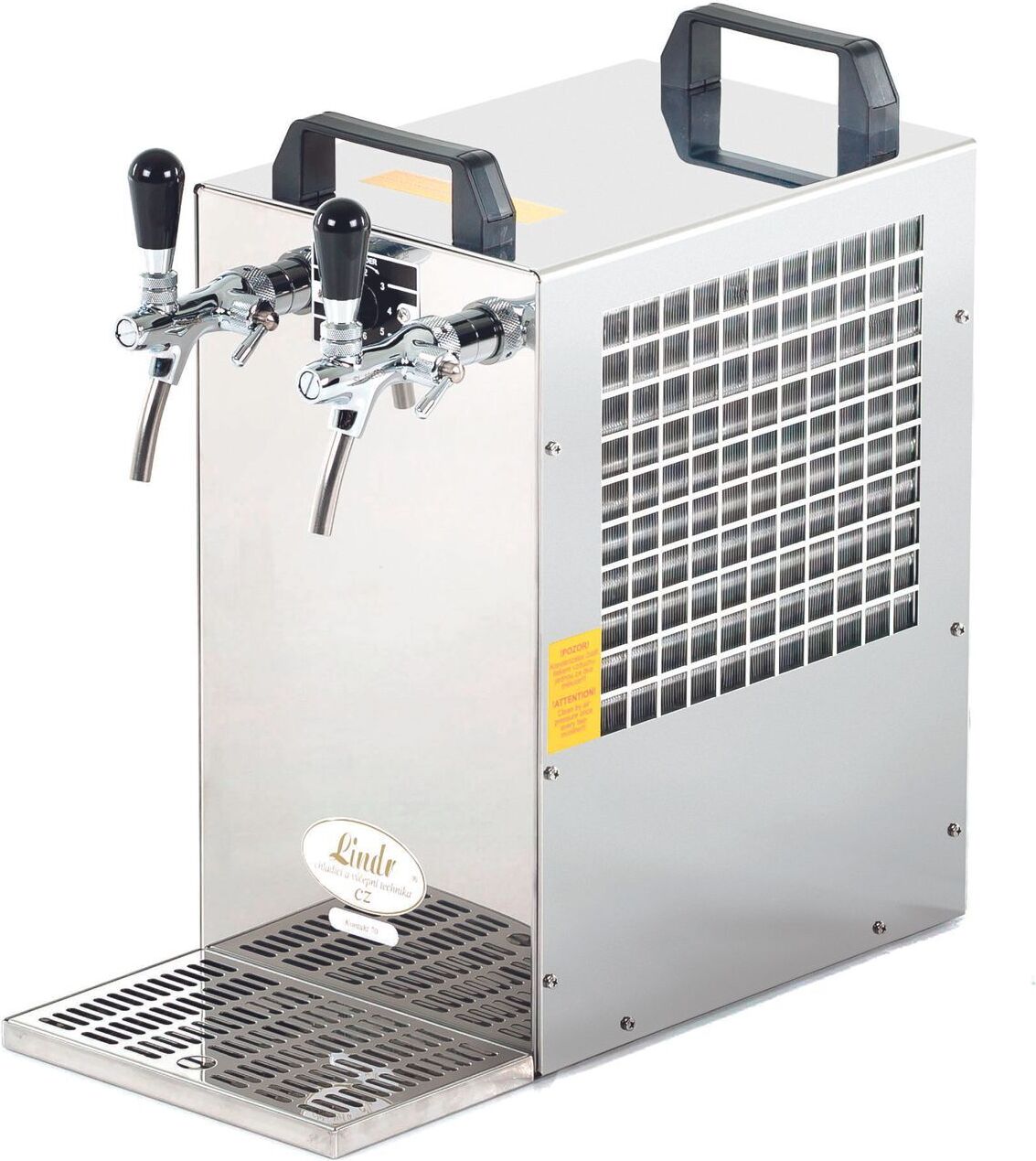 Zapfanlage Kontakt 70 2-leitig Trockenkühlgerät Bierzapfanlage, 90 Liter/h, Green Line