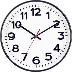 EUROTIME 53820-05 Funk Wanduhr 30 cm Schwarz