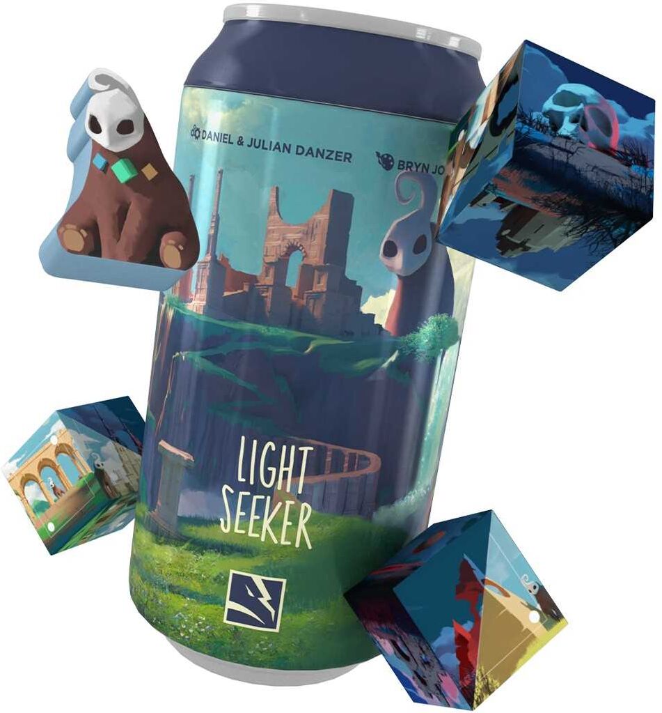 Light Seeker - A Strategic Tabletop Game by Thundergryph Games with Cube-Based Play and Atmospheric Setting