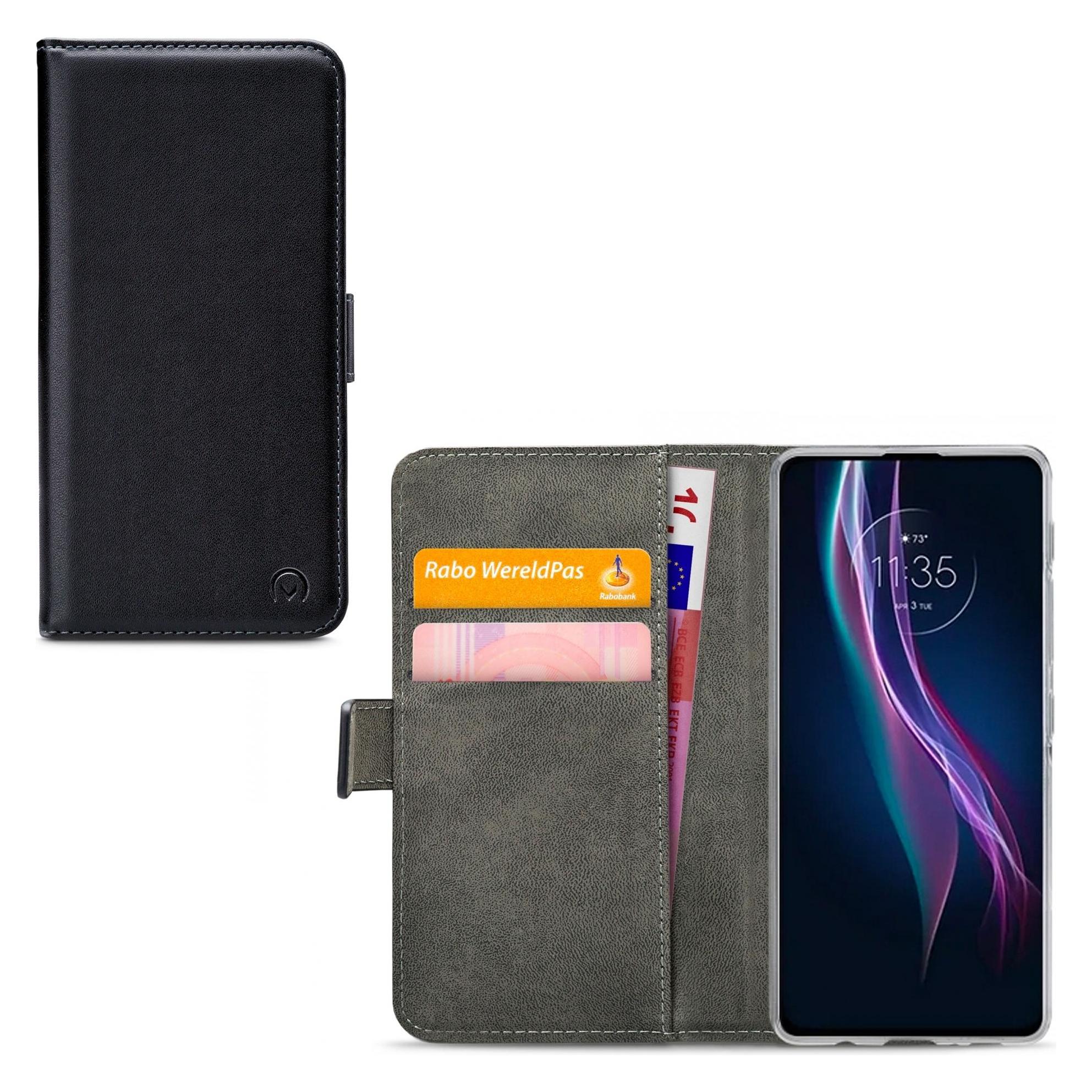 Mobilizera Mobilize Classic Gelly Wallet Book Case Motorola One Fusion+ Black (Motorola One Fusion+) (26472)